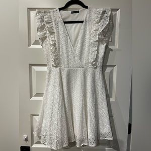 Shein White Lace Dress